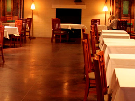 Stained Concrete for restaurant floors