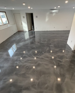 Springfield MA metallic epoxy floors